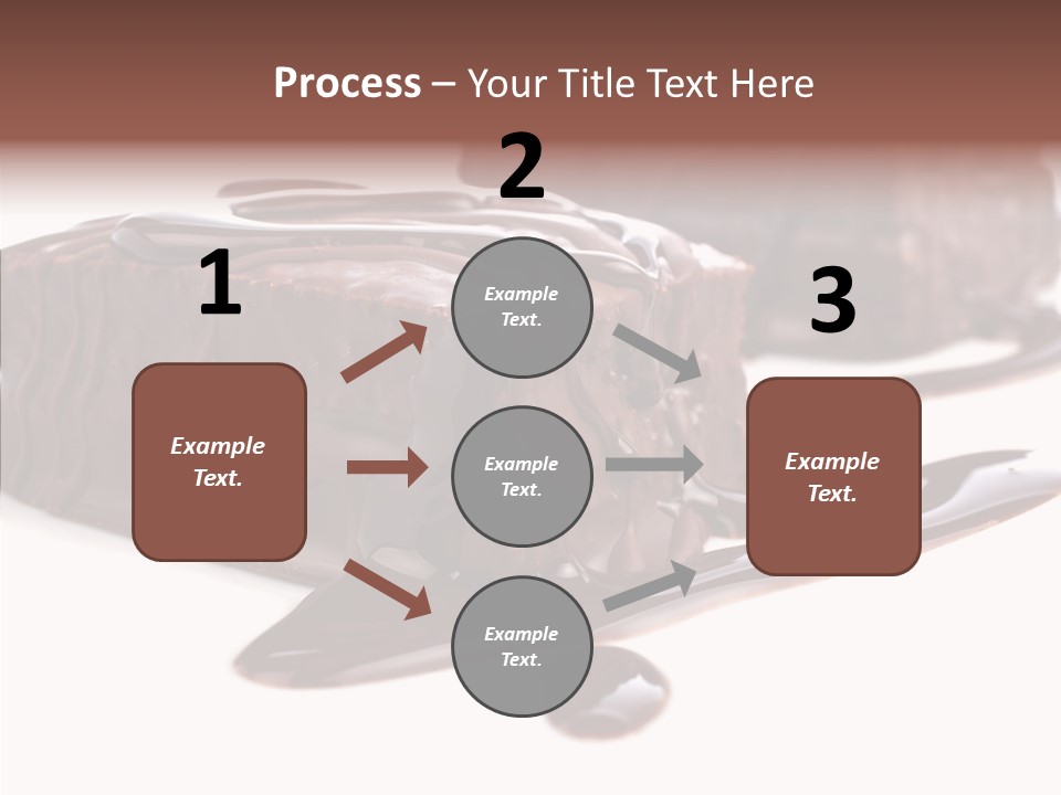 Piece Tasty Fattening PowerPoint Template