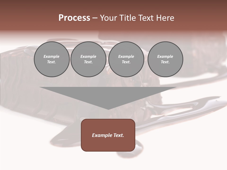 Piece Tasty Fattening PowerPoint Template