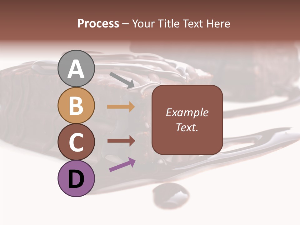 Piece Tasty Fattening PowerPoint Template