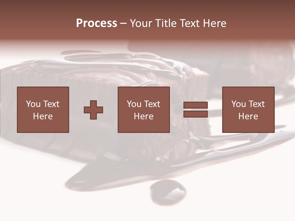 Piece Tasty Fattening PowerPoint Template