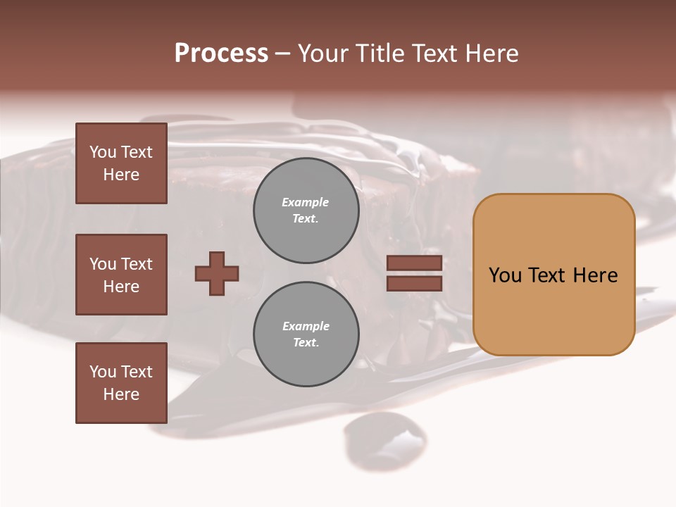 Piece Tasty Fattening PowerPoint Template
