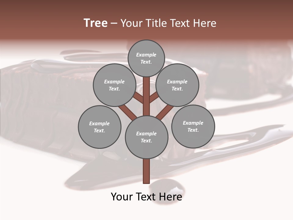 Piece Tasty Fattening PowerPoint Template