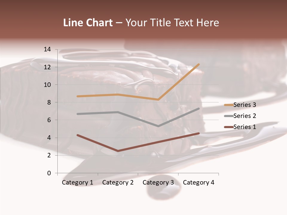 Piece Tasty Fattening PowerPoint Template