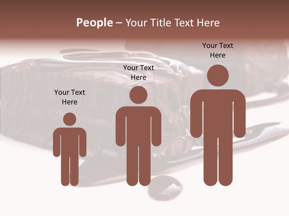 Piece Tasty Fattening PowerPoint Template