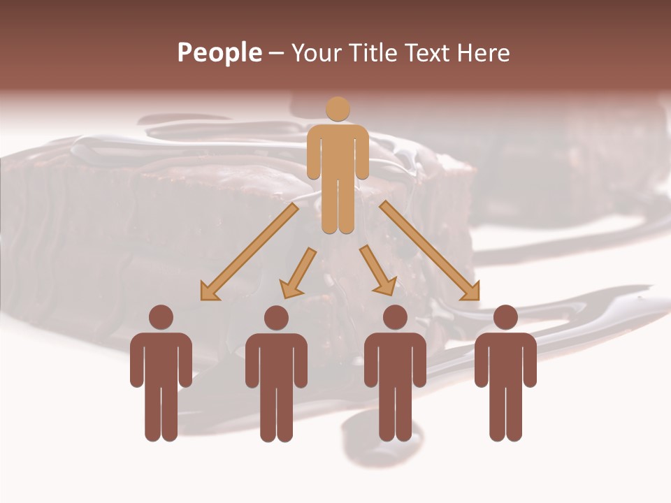 Piece Tasty Fattening PowerPoint Template