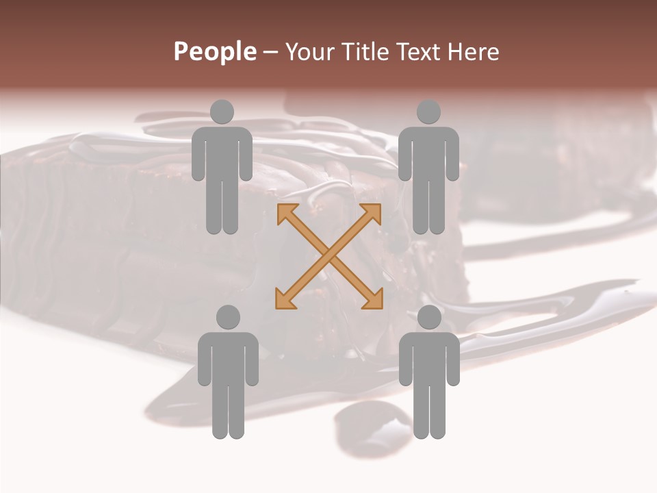 Piece Tasty Fattening PowerPoint Template