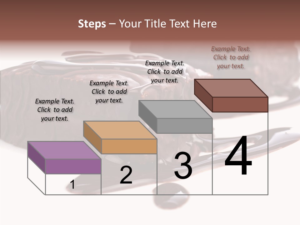 Piece Tasty Fattening PowerPoint Template