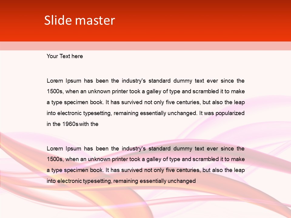 Abstract Computer Graphics New PowerPoint Template