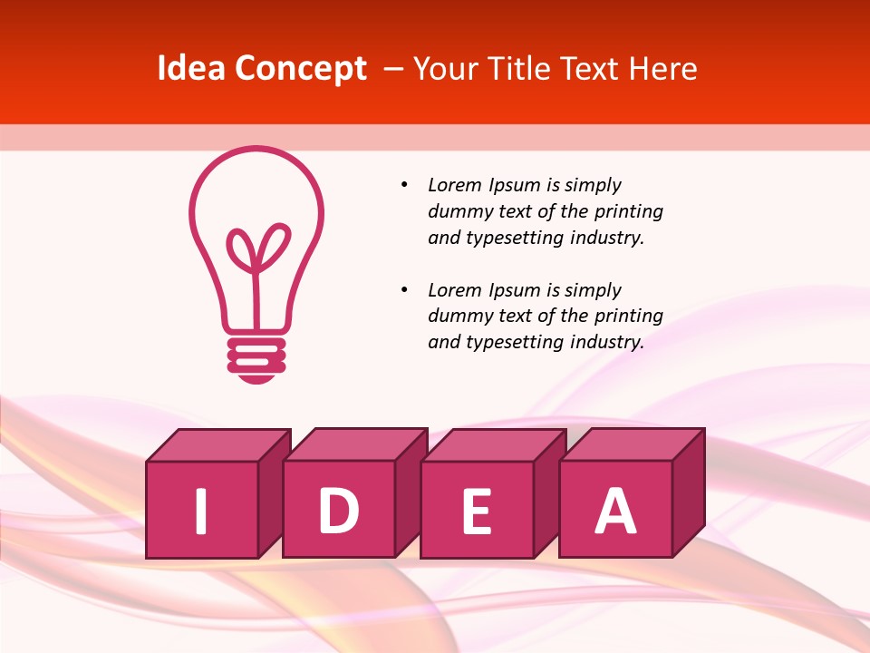 Abstract Computer Graphics New PowerPoint Template