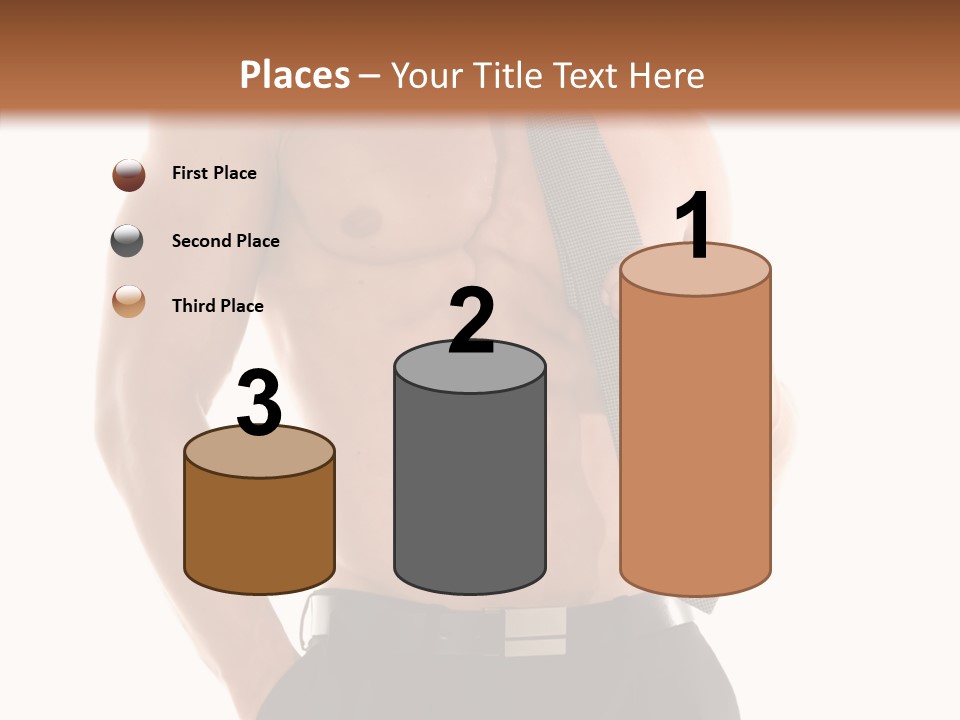 Chest Powerful Strength PowerPoint Template