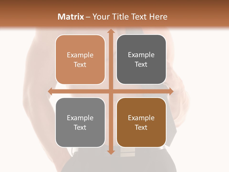 Chest Powerful Strength PowerPoint Template