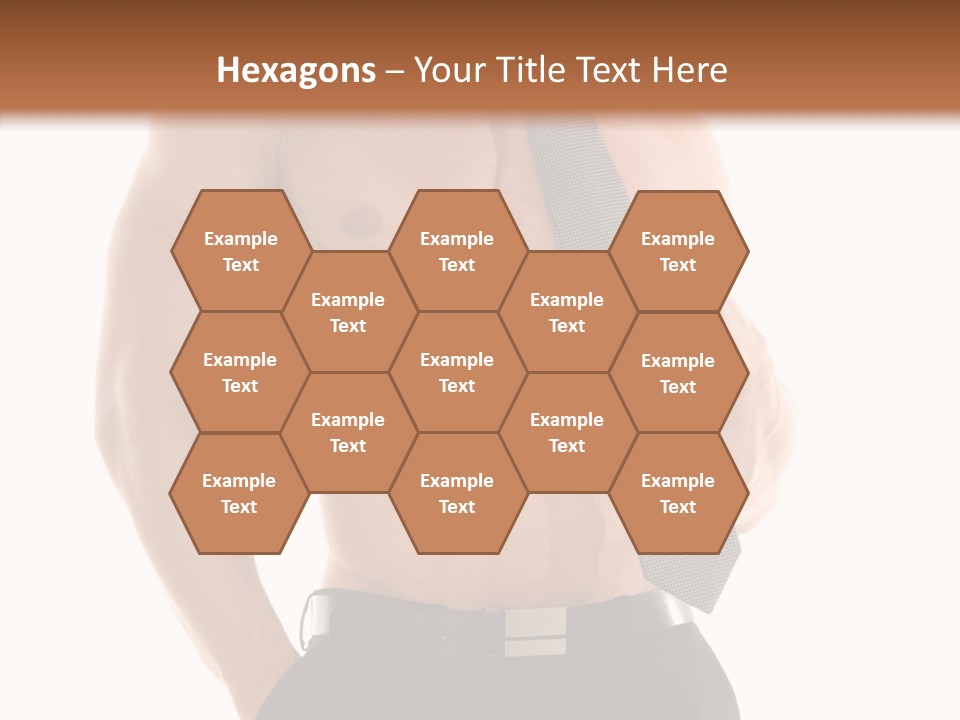 Chest Powerful Strength PowerPoint Template