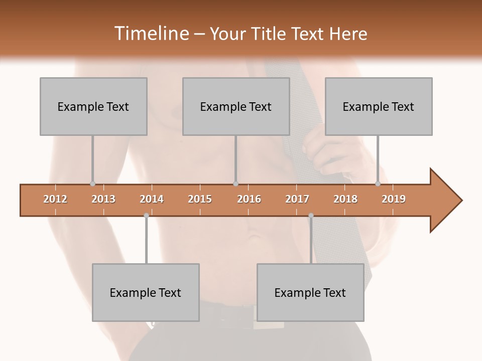 Chest Powerful Strength PowerPoint Template