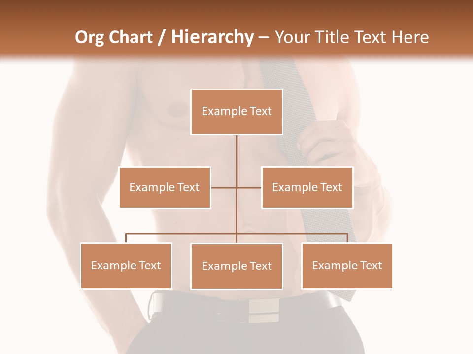 Chest Powerful Strength PowerPoint Template