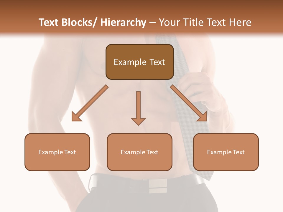 Chest Powerful Strength PowerPoint Template