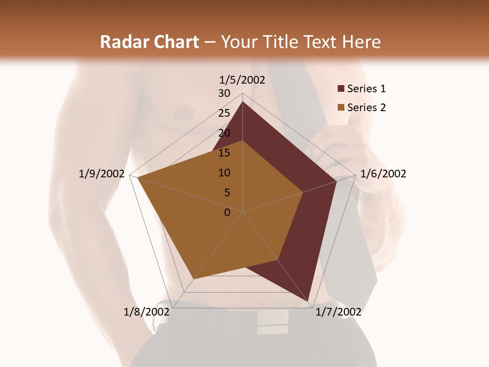Chest Powerful Strength PowerPoint Template