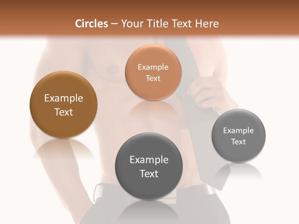 Chest Powerful Strength PowerPoint Template