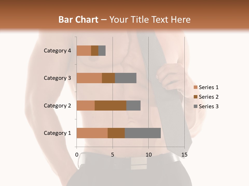 Chest Powerful Strength PowerPoint Template