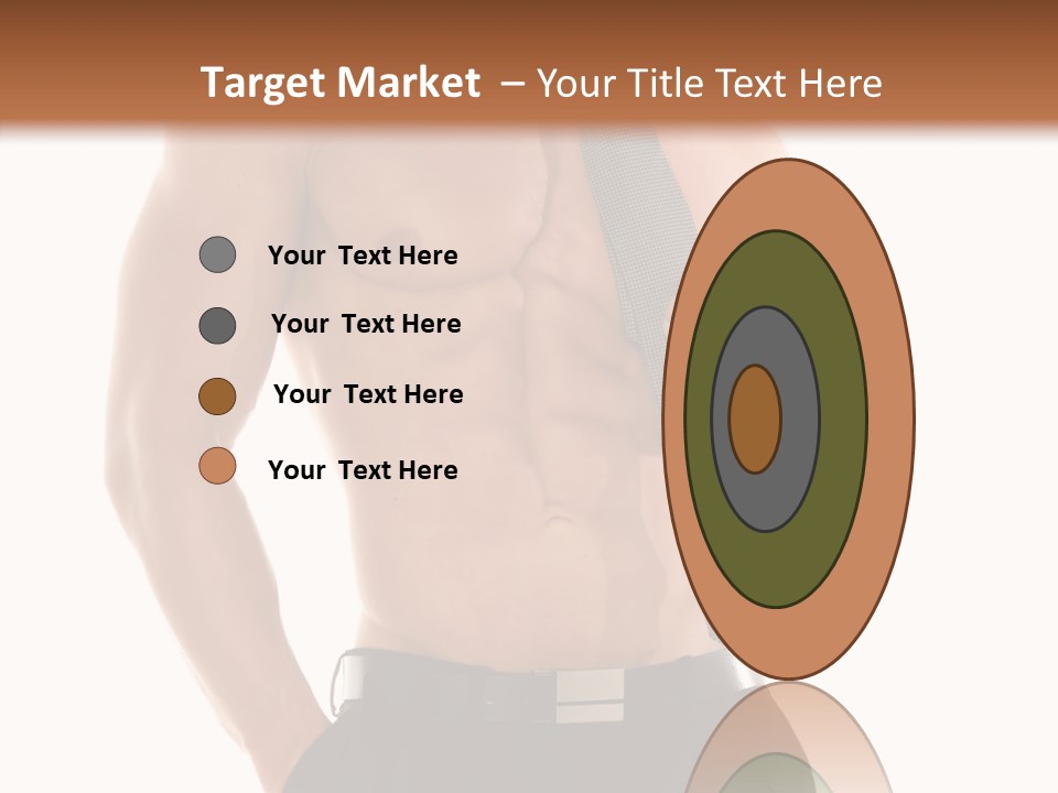 Chest Powerful Strength PowerPoint Template