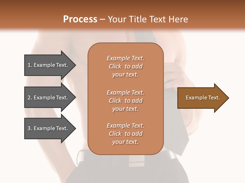 Chest Powerful Strength PowerPoint Template