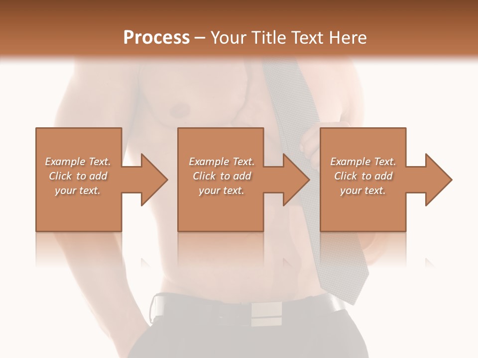 Chest Powerful Strength PowerPoint Template