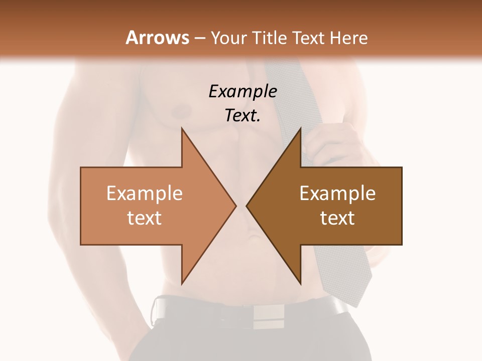 Chest Powerful Strength PowerPoint Template
