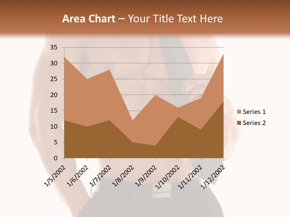 Chest Powerful Strength PowerPoint Template