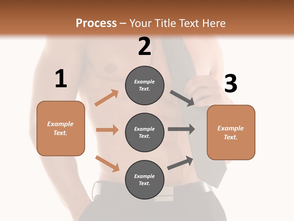 Chest Powerful Strength PowerPoint Template