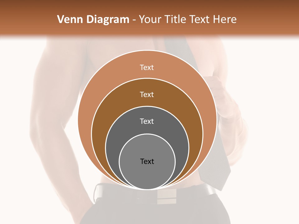 Chest Powerful Strength PowerPoint Template