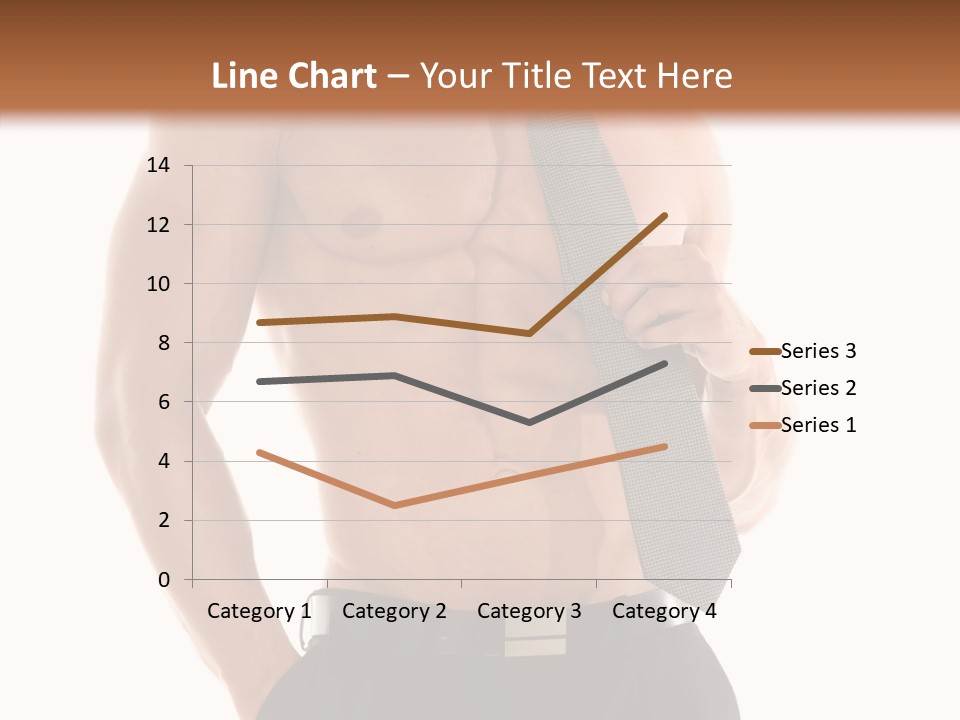 Chest Powerful Strength PowerPoint Template