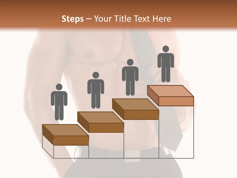 Chest Powerful Strength PowerPoint Template