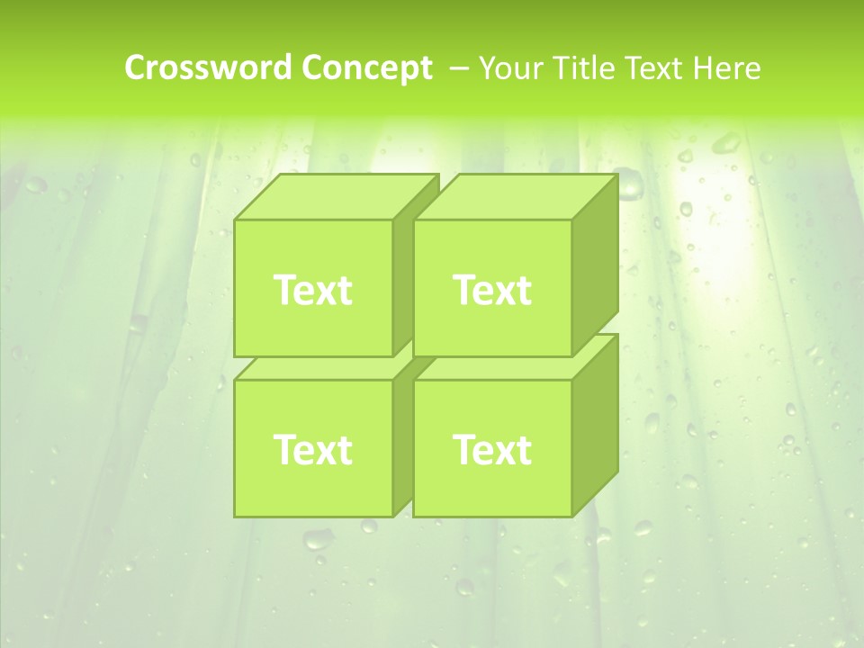 Bright Uncultivated Reflection PowerPoint Template