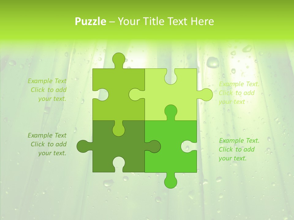 Bright Uncultivated Reflection PowerPoint Template