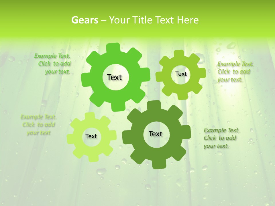 Bright Uncultivated Reflection PowerPoint Template