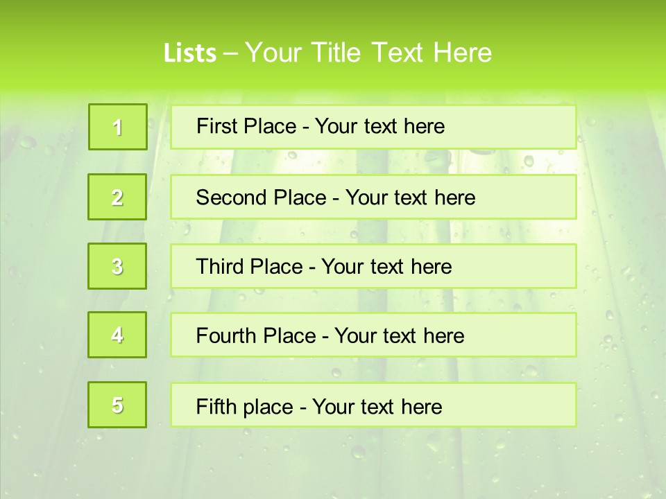 Bright Uncultivated Reflection PowerPoint Template