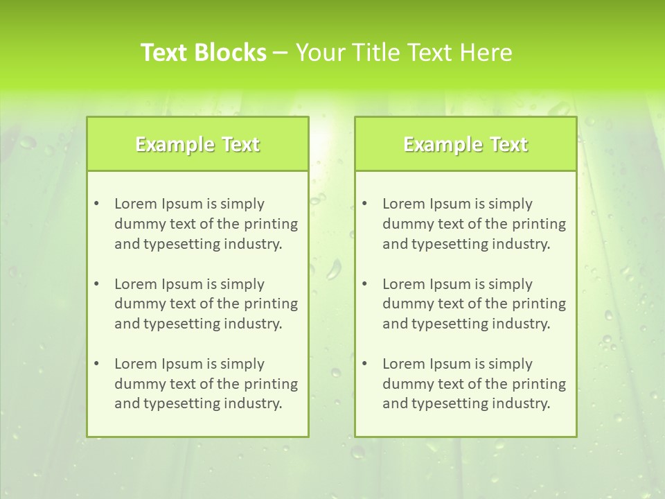 Bright Uncultivated Reflection PowerPoint Template