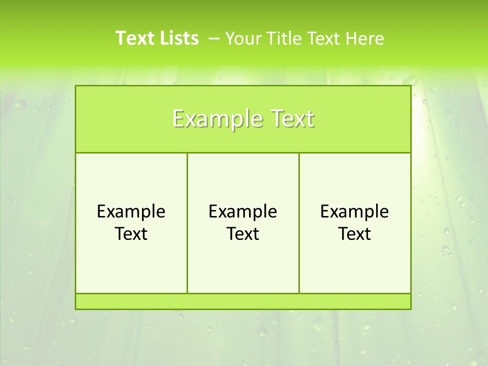 Bright Uncultivated Reflection PowerPoint Template