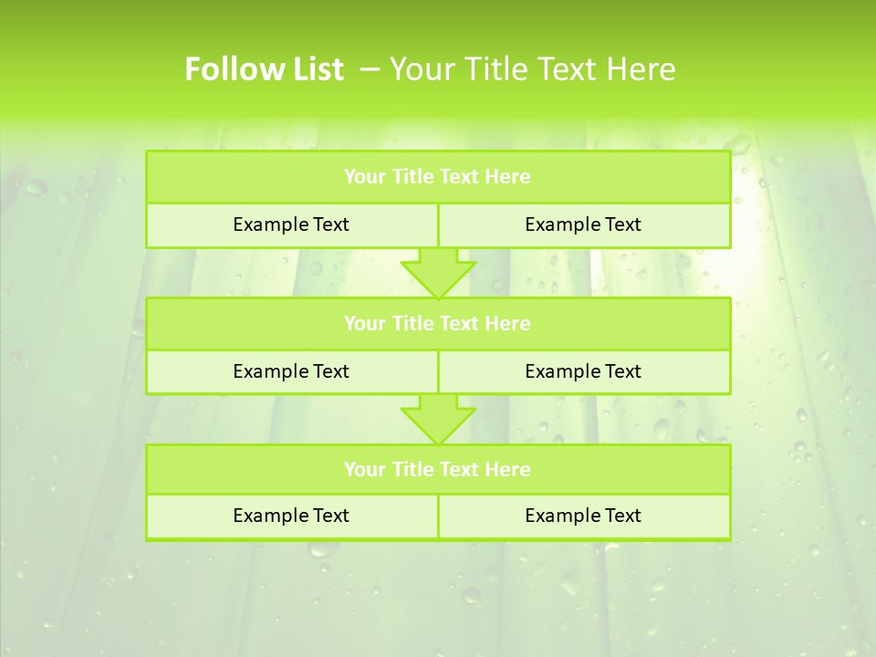 Bright Uncultivated Reflection PowerPoint Template