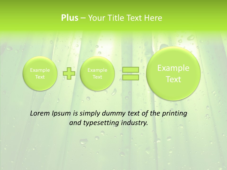 Bright Uncultivated Reflection PowerPoint Template