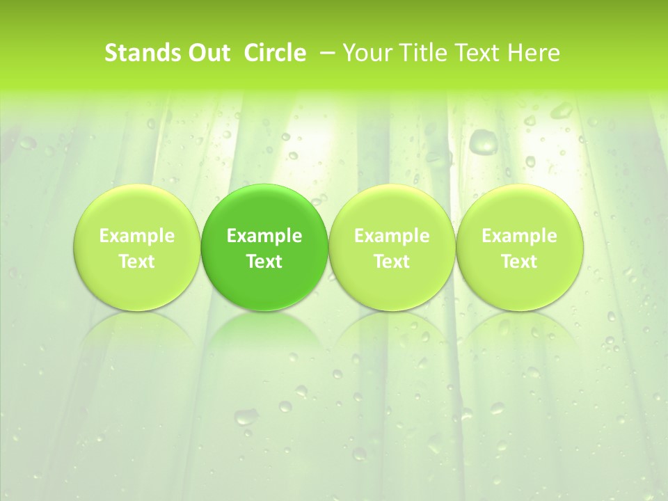 Bright Uncultivated Reflection PowerPoint Template