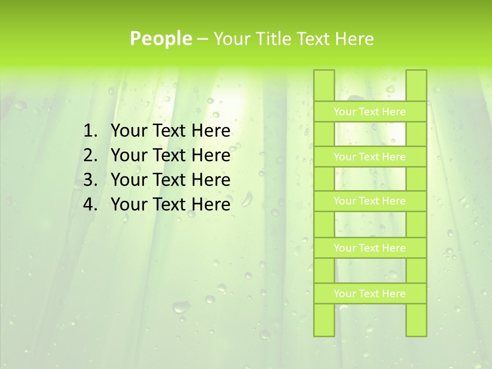 Bright Uncultivated Reflection PowerPoint Template