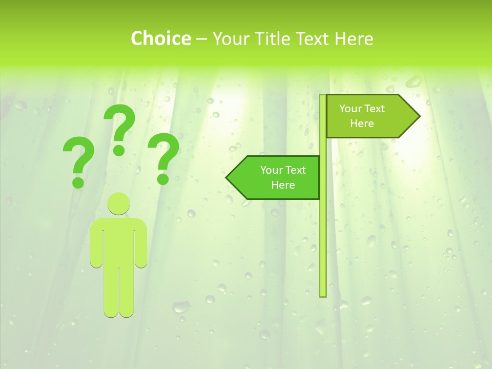 Bright Uncultivated Reflection PowerPoint Template