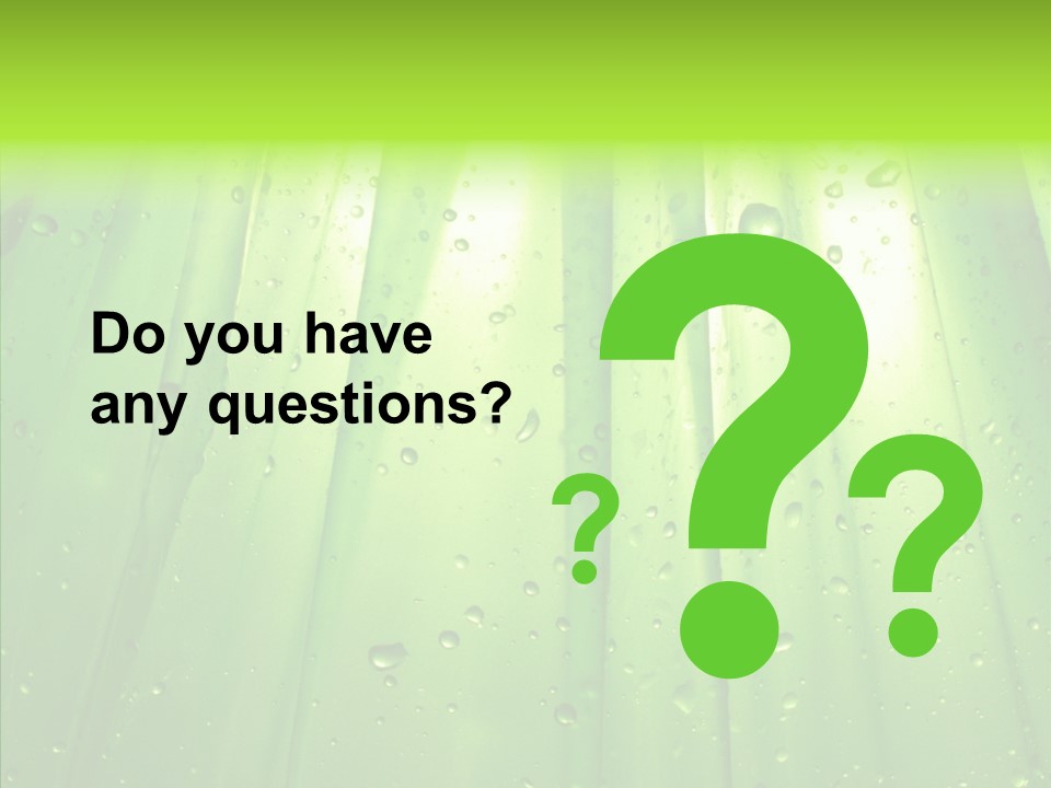 Bright Uncultivated Reflection PowerPoint Template