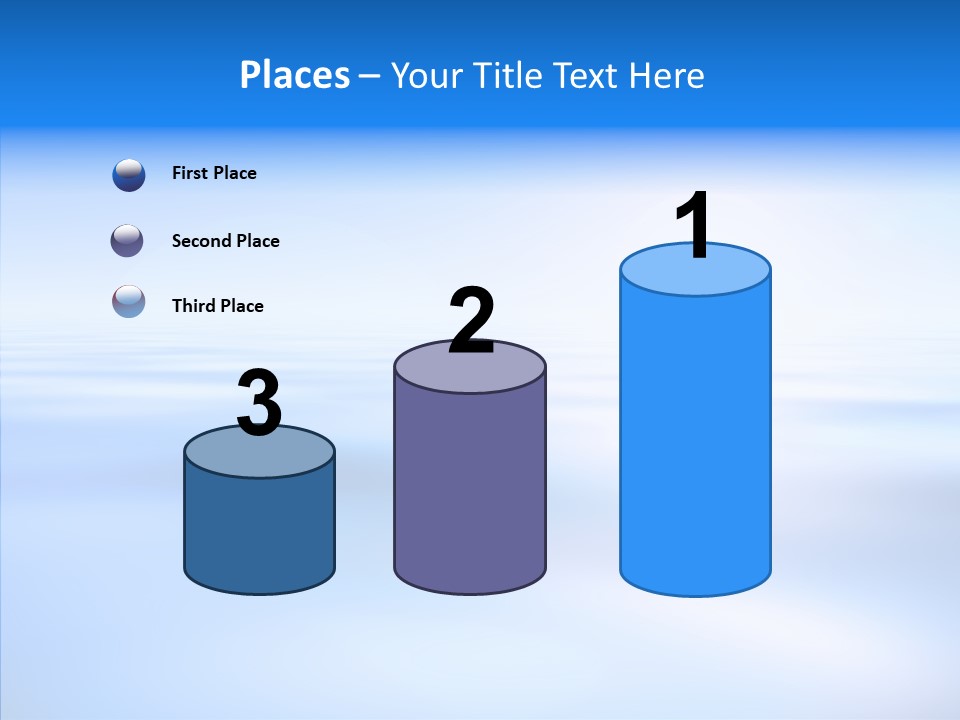 Gradient Perspective Texture PowerPoint Template
