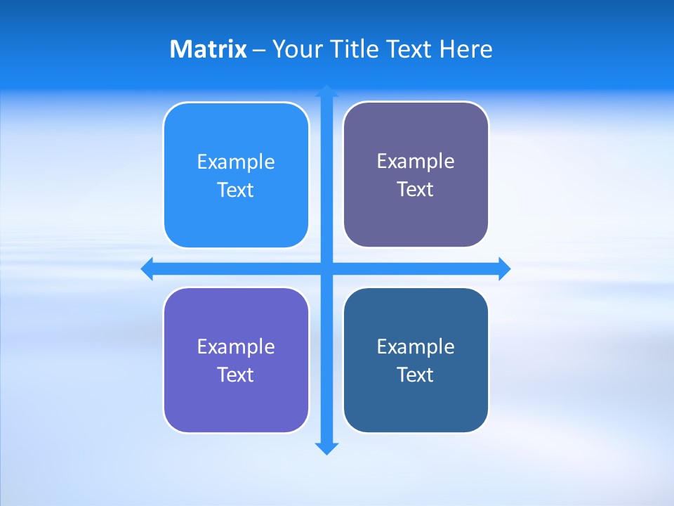 Gradient Perspective Texture PowerPoint Template