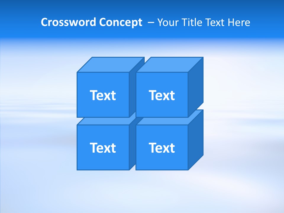 Gradient Perspective Texture PowerPoint Template