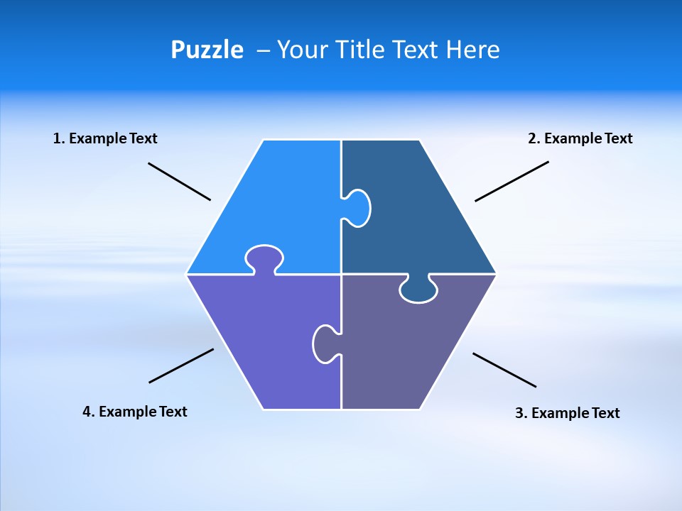 Gradient Perspective Texture PowerPoint Template