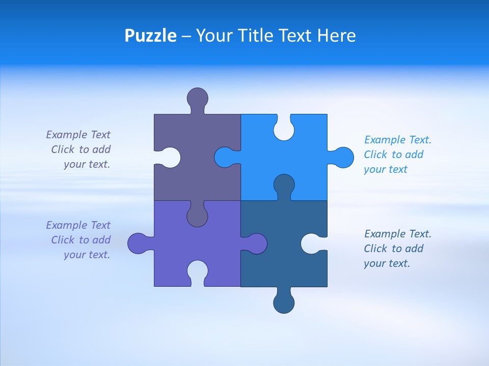 Gradient Perspective Texture PowerPoint Template