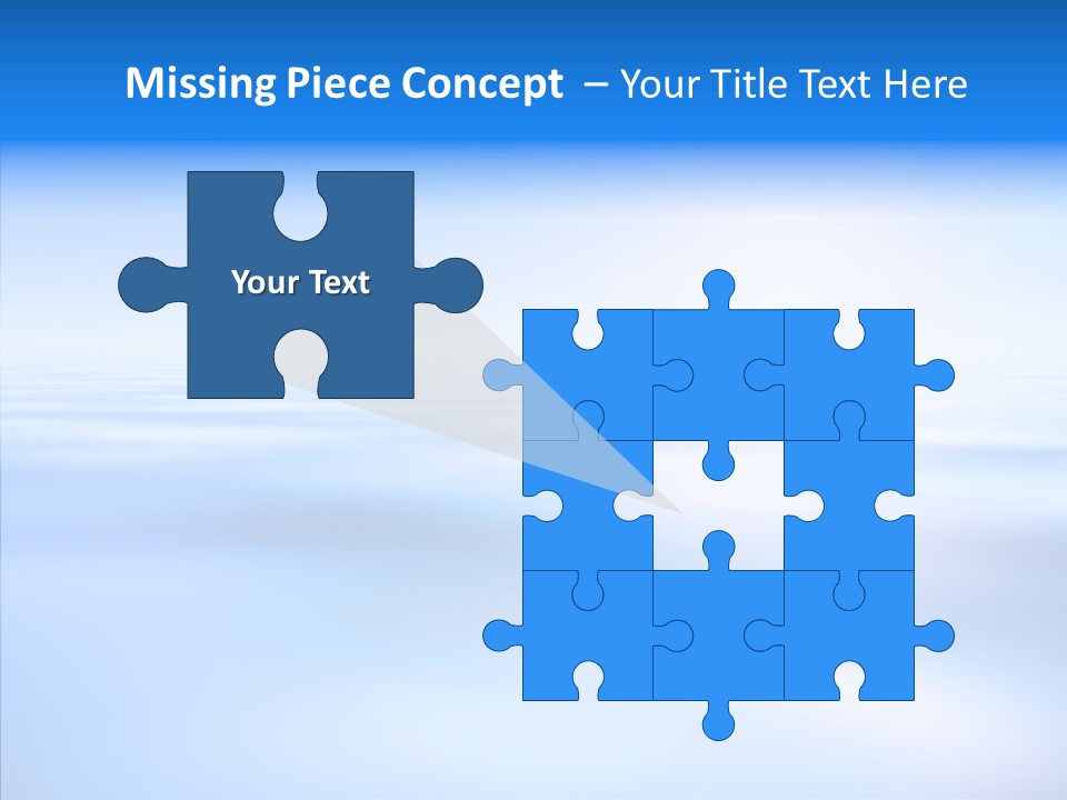 Gradient Perspective Texture PowerPoint Template