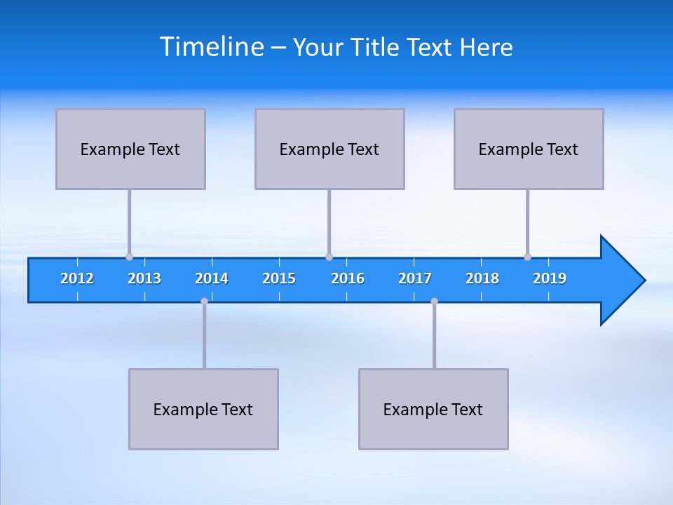 Gradient Perspective Texture PowerPoint Template